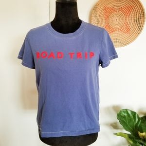 Madewell Road Trip Embroidered Boxy Tee